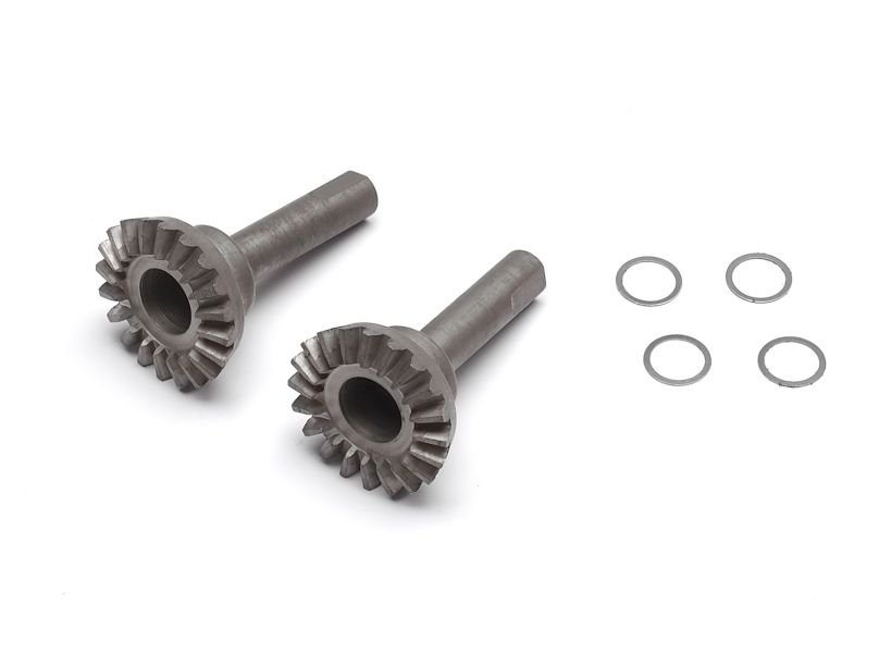 Metall-Zahnrad x2 für 40° Winkelgetriebe