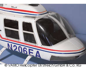 Jet Ranger Scheibensatz