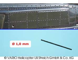 Spiralbohrer 1,0 mm
