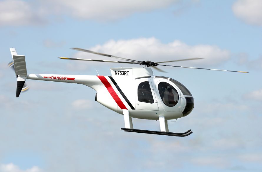 Hughes 500D 1:5 - Rumpfbausatz