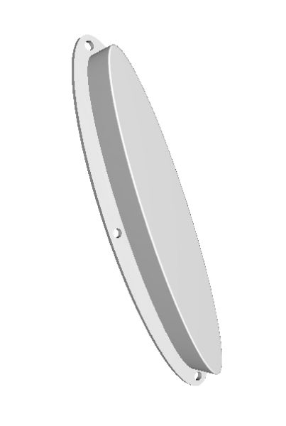 Antenne elliptisch Rumpfunterseite UH 1:6