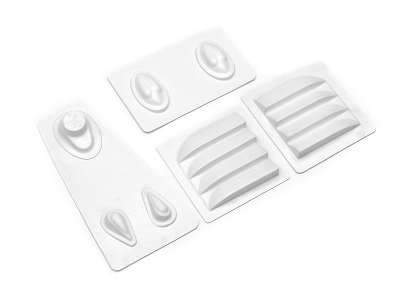 Lüftungsschlitze, Set aus GFK