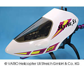 GFK Kanzel Sky Fox SX, weiß