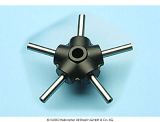 5-Blatt-Zentralstück 10 mm
