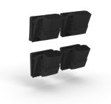 IR Täuschkörper-Magazin schwarz x4 1:7,5