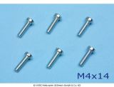 Zylinderschraube M 4 x 14