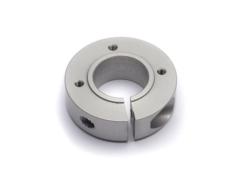 Clamp ring silver incl. 3 holes