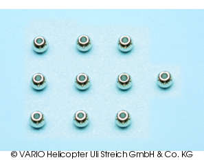 Balls chrome-plated 2.5 x 4.8 mm