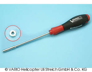 Socket spanner M 2 nut