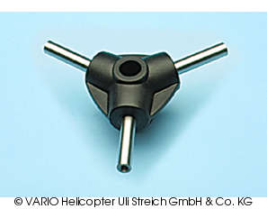 3-blade centre piece 12 mm