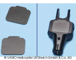 CFRP plates for aluminium hub