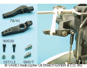 Mixer lever set