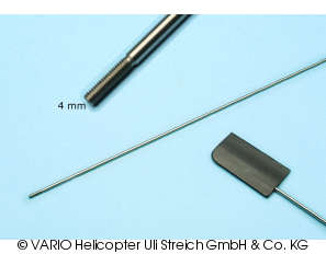 Flybar stainless steel 4 x 510 mm