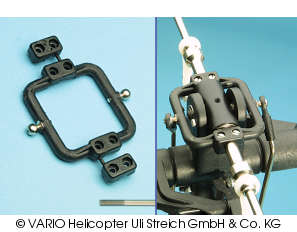Control bridge with metal balls