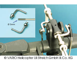 Control bridge 2-part metal, 5 mm
