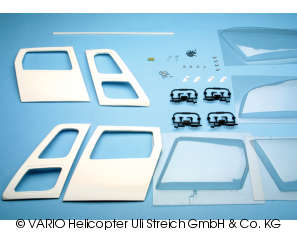 Door set for Ecureuil with sliding door