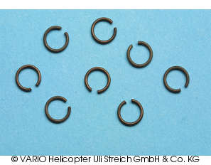 Retaining spring for Fenestron