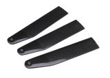 Tail rotor blades, carbon, for Starwood Lama