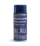 Transparent-spray blue