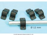 Skid clamp 12 mm ∅, GRP