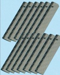Fenestron 13-blade set, CFK