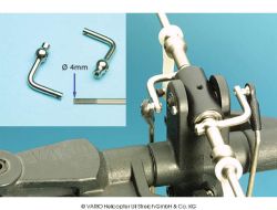 Control bridge 2-part metal, 4 mm
