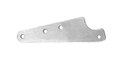 Reinforcing plate for Fenestron bellcrank