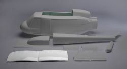 Sliding door set 2-part Bell UH-1D 1:8