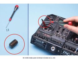 Allen key for M2 incl. screws