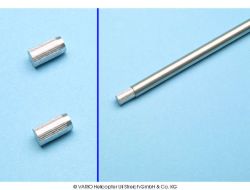 Connecting plug for tube 8 mm