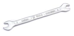 Open-end spanner, size 6 and 7