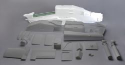Front fuselage part Apache 1:7