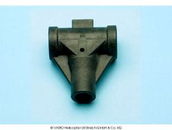 Elastomer 2-blade-centre piece