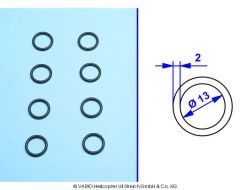 O-Ring 2 x 13 mm, soft