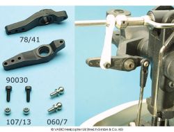 Mixer lever set
