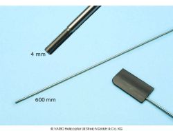 Flybar stainless steel 4 x 600 mm