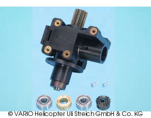 Main gear box with freewheel