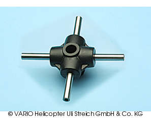 4-blade centre piece, 10 mm