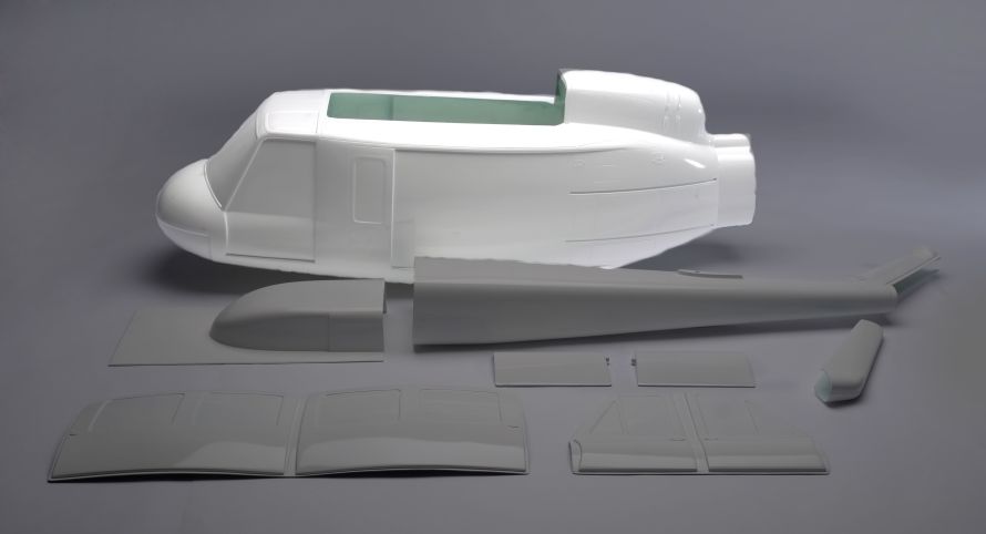 Front fuselage part Bell UH-1D 1:8