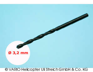 Twist drill 3.2 mm