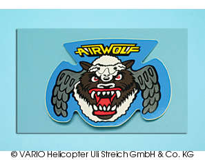 Sticker AIRWOLF emblem