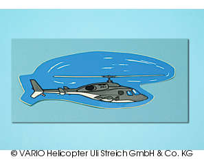 Sticker AIRWOLF Heli