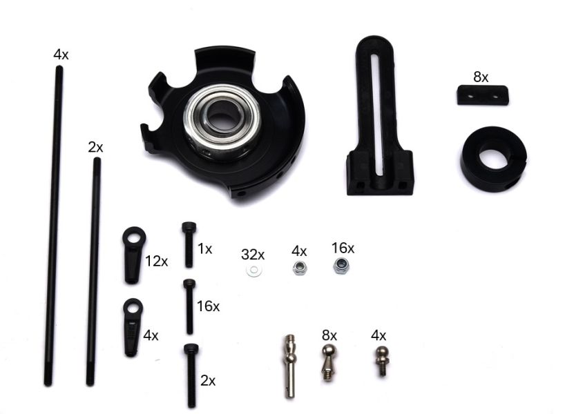 Dome fittings set for PHT3-3