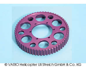 Toothed belt pulley 60-tooth T5