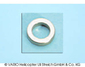 Rondelle chromée pour roue libre 10 x 15,5 x 3,8 mm
