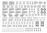Chinook XL decal sheet wet transfer