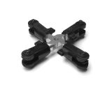 Moyeu quadripales AC 6 mm Ø, complet