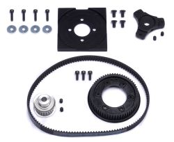 Motor mount kit for electric motors with 6 mm Shaft