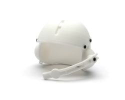 Detailed pilots helmet 1:5