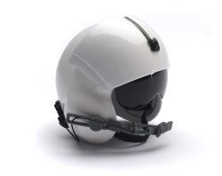 Pilot helmet with visor 1:6